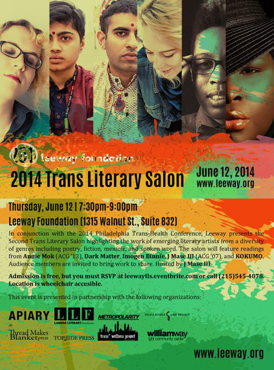 2014 Trans Literary Salon in Philadelphia