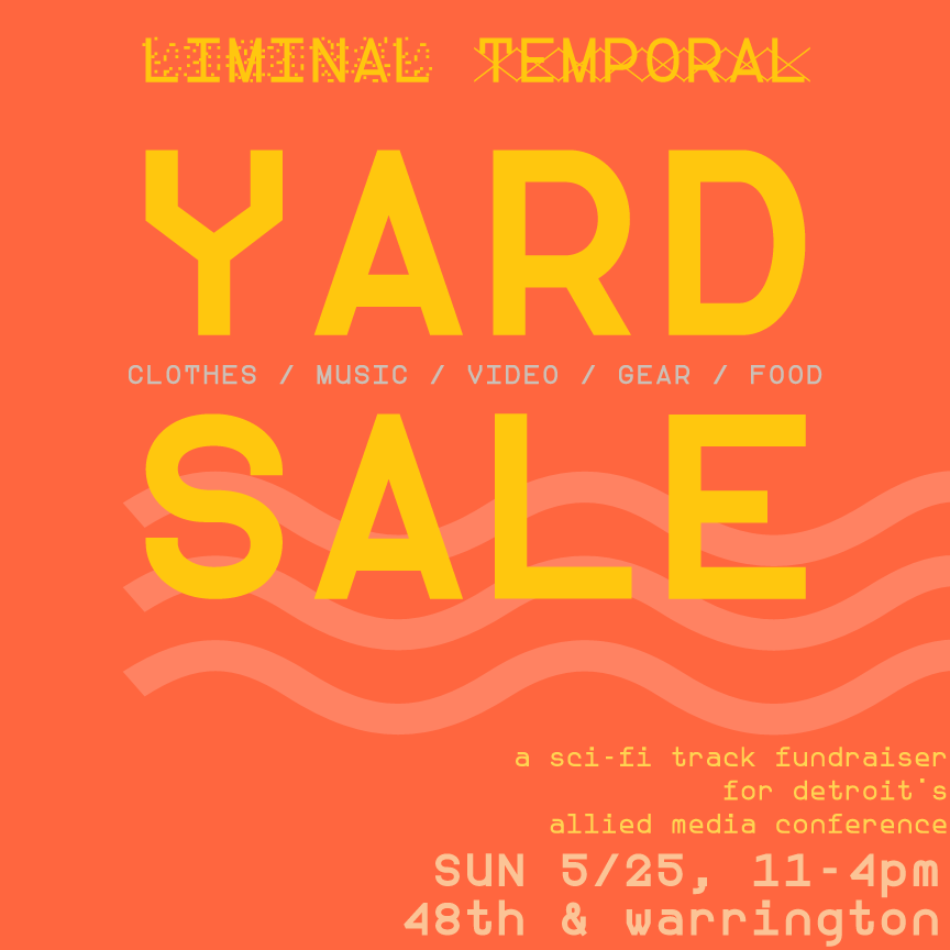 yard sale fundraiser may 25 2014